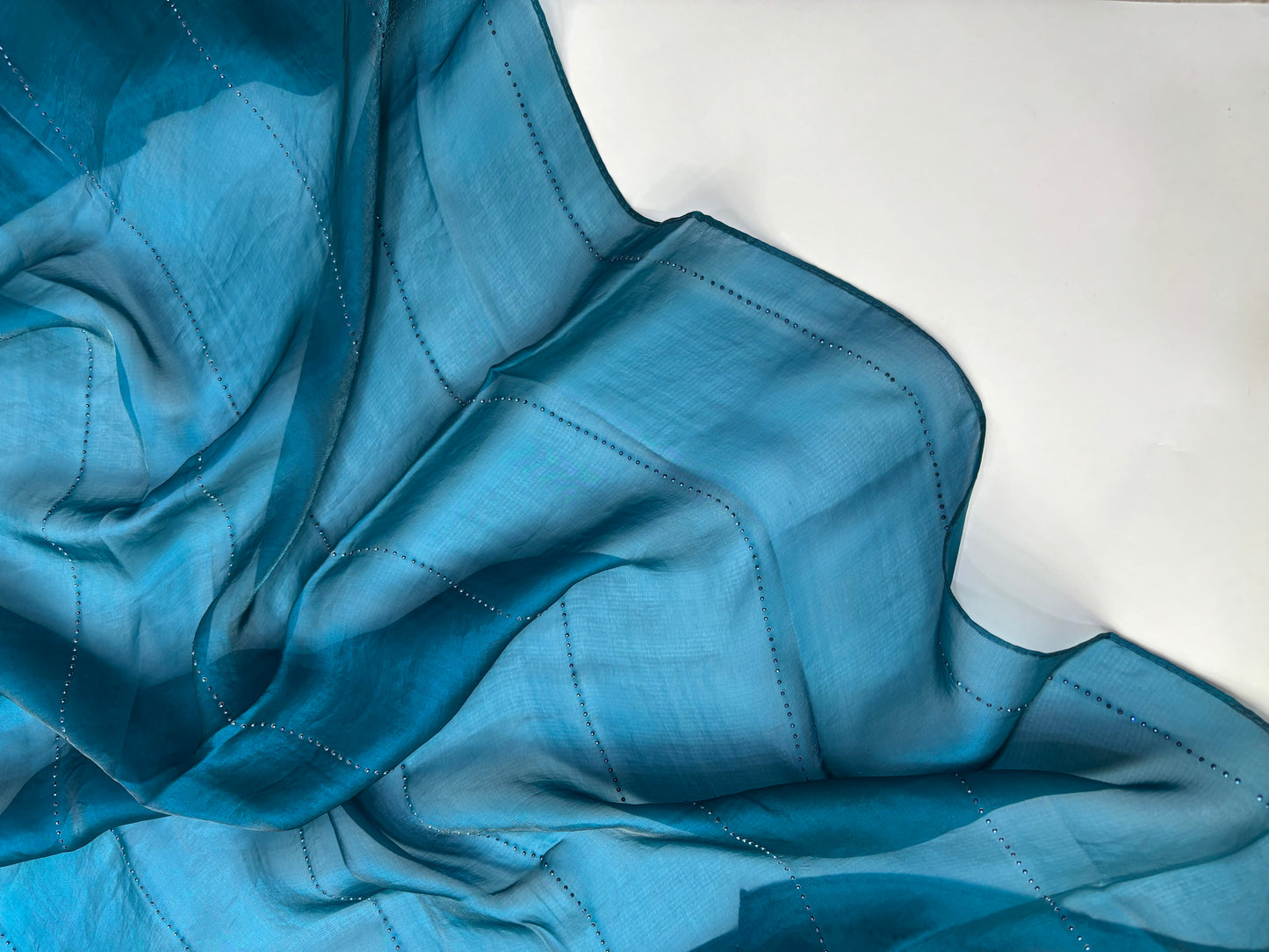 Shimmer Organza Fabric Hijab