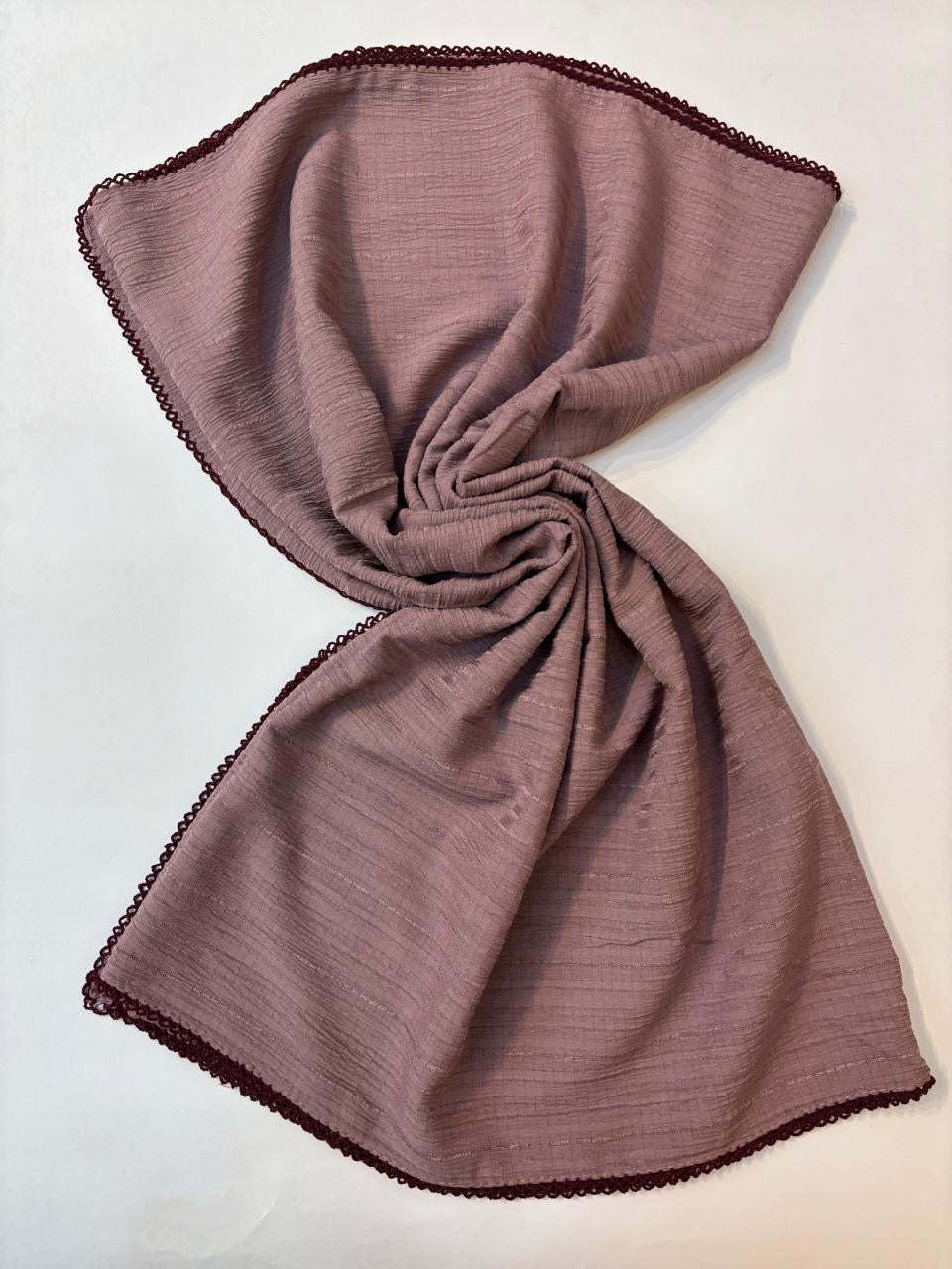 Cotton Lace Border Hijab