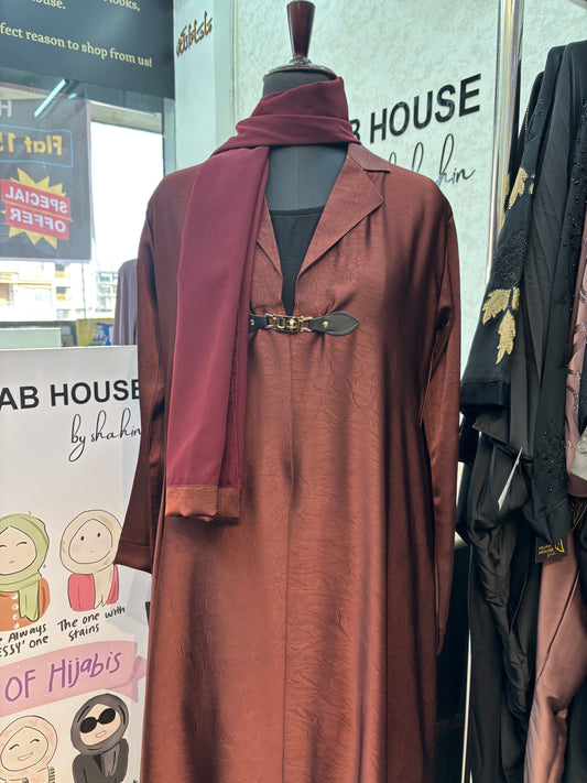 Premium Marble Fabric Imported Burkha