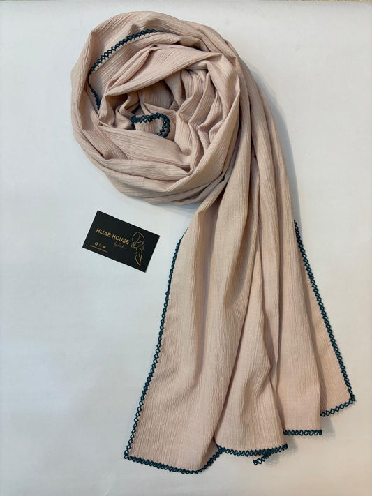 Cotton Lace Border Hijab