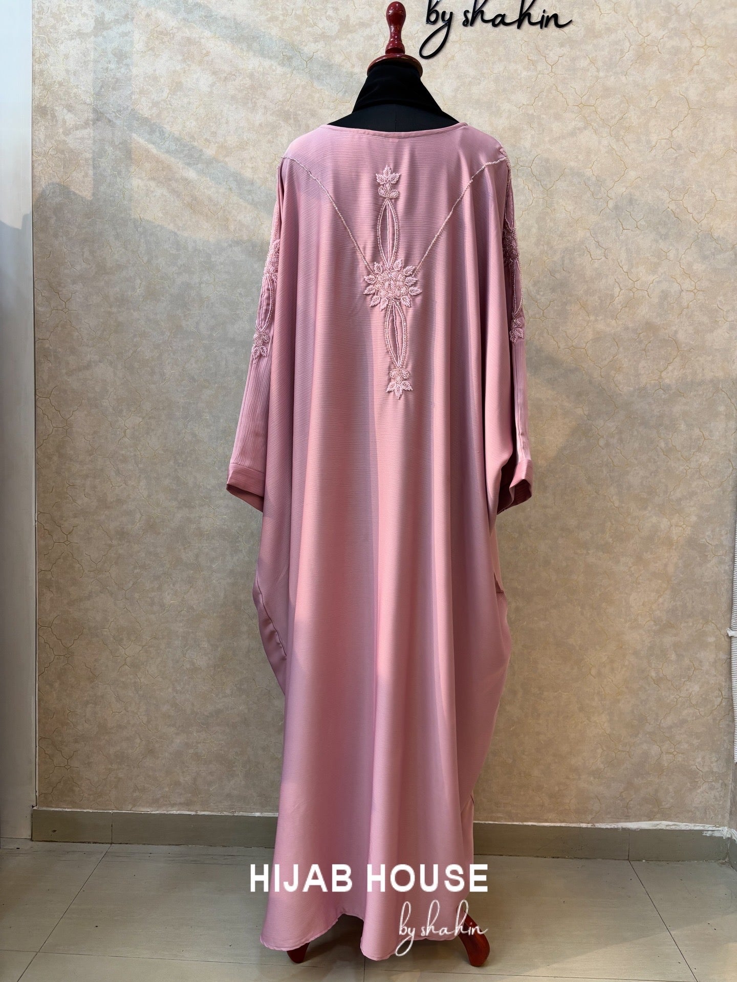 Handwork Abaya Imported Zoom Fabric ( free size )