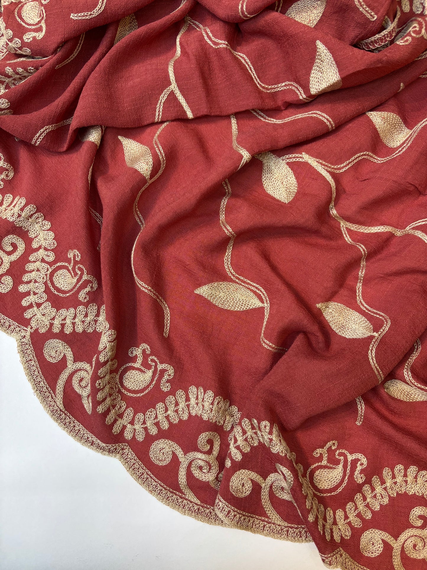 Cotton Embroidered Hijab