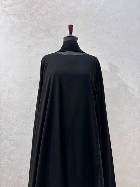 Elegant butterfly style Abaya with Inner