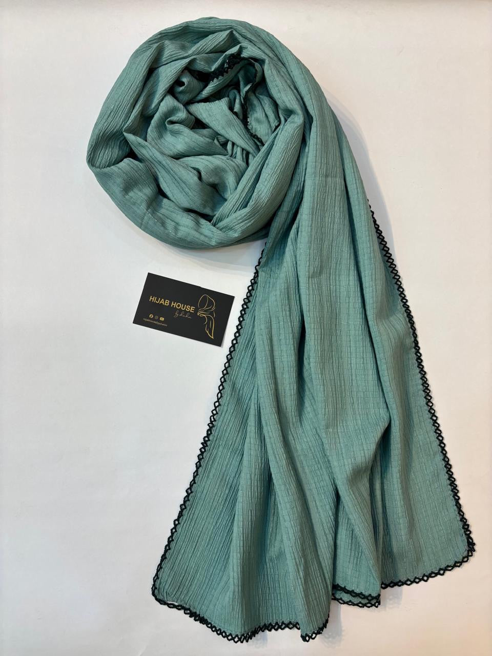 Cotton Lace Border Hijab