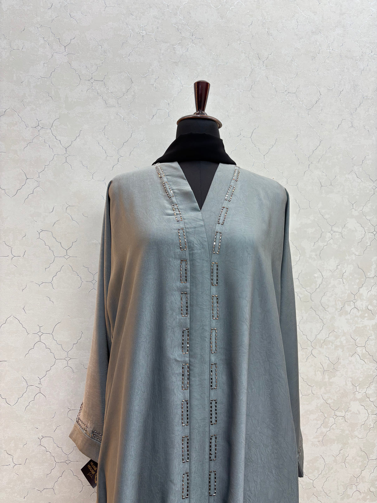 Marble Flowy Fabric Burkha