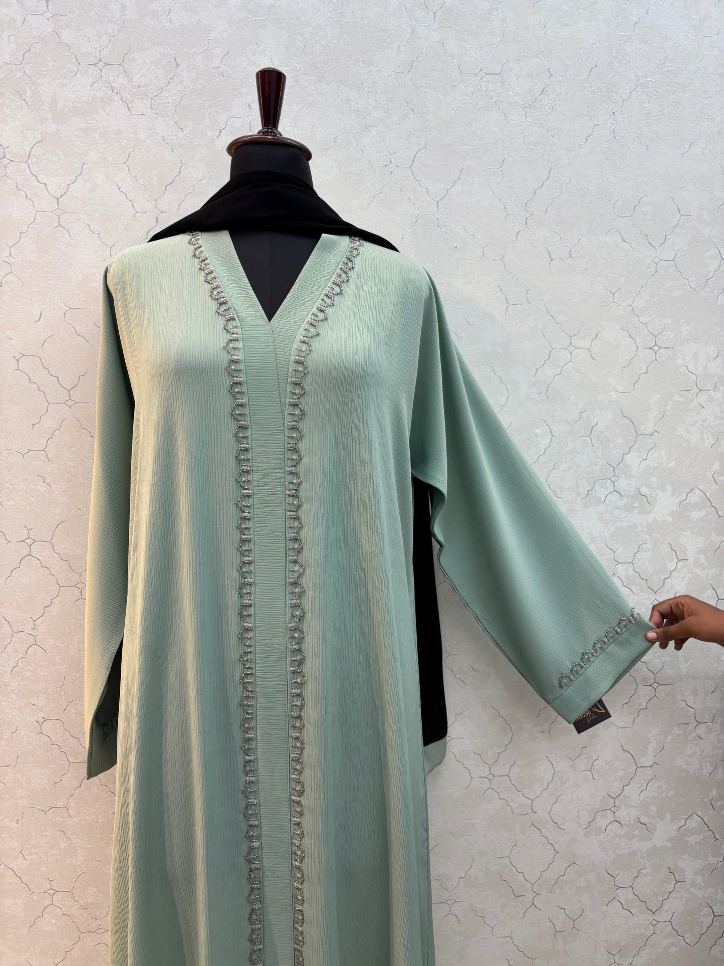 Handwork Imported Zoom Fabric Burkha