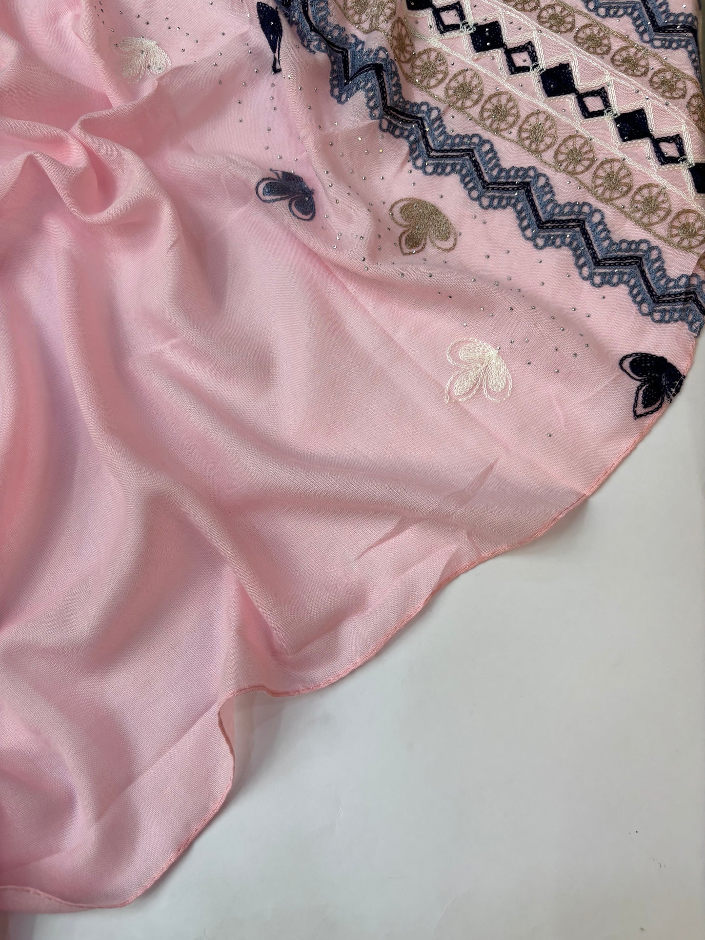 Cotton Embroidery Hijab
