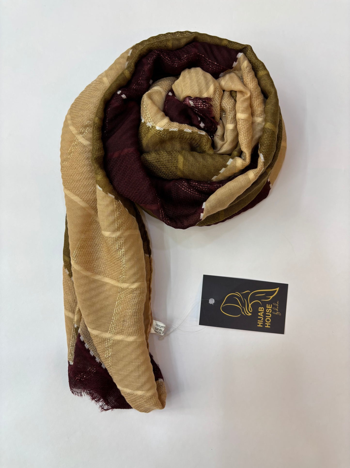 Cotton Embroidery Hijab